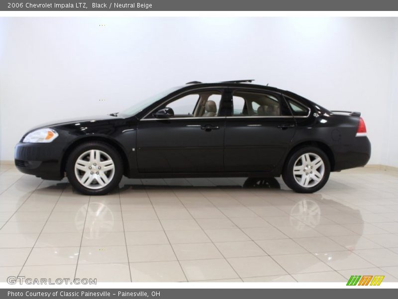 Black / Neutral Beige 2006 Chevrolet Impala LTZ