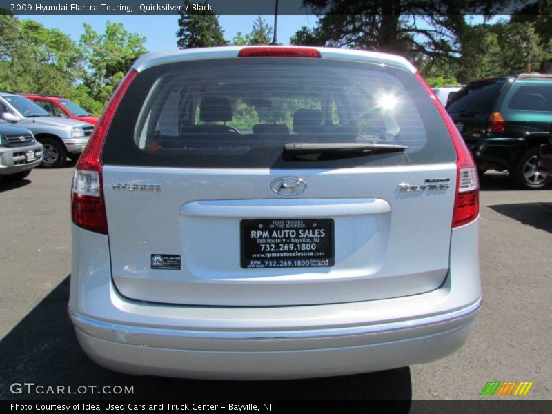 Quicksilver / Black 2009 Hyundai Elantra Touring