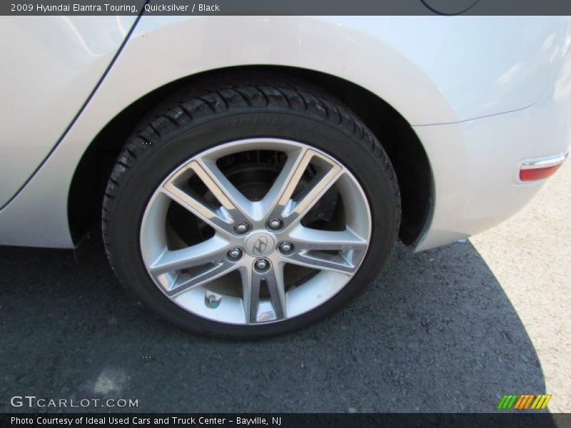 Quicksilver / Black 2009 Hyundai Elantra Touring