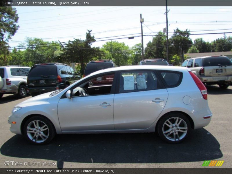 Quicksilver / Black 2009 Hyundai Elantra Touring