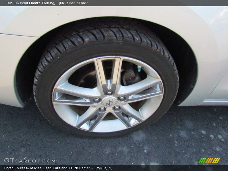 Quicksilver / Black 2009 Hyundai Elantra Touring