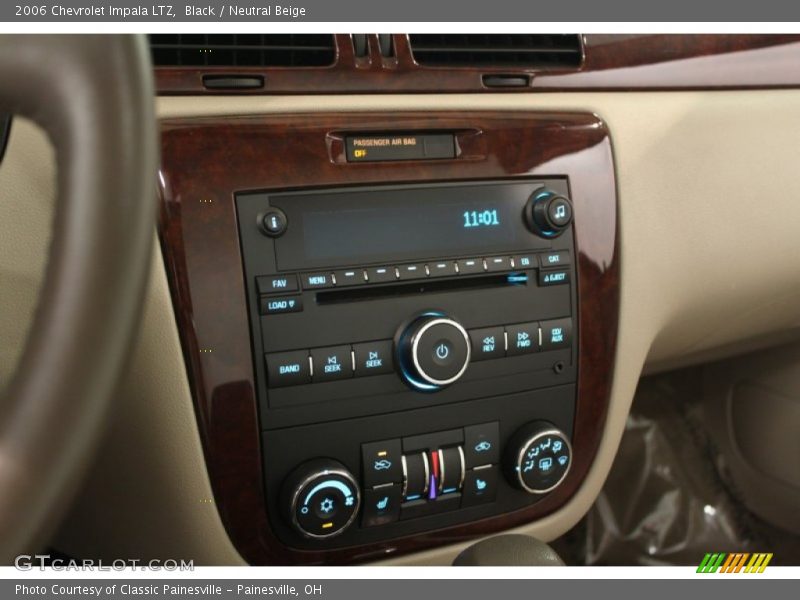 Black / Neutral Beige 2006 Chevrolet Impala LTZ