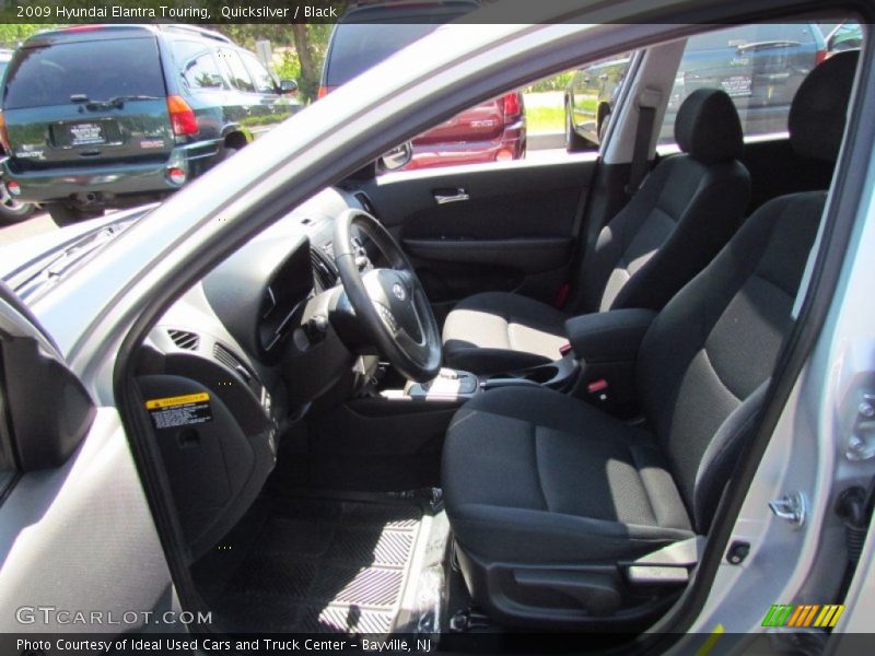 Quicksilver / Black 2009 Hyundai Elantra Touring