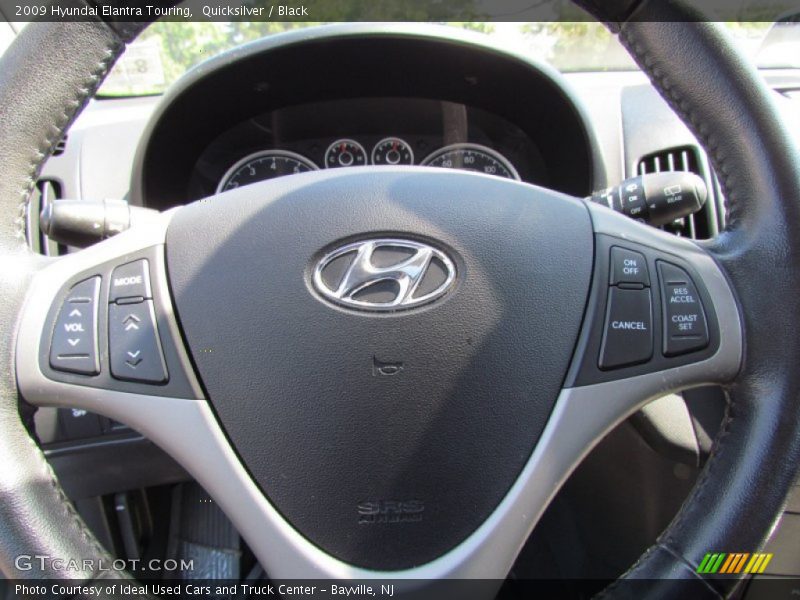Quicksilver / Black 2009 Hyundai Elantra Touring