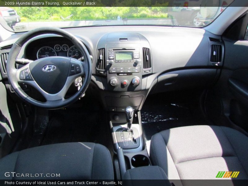 Quicksilver / Black 2009 Hyundai Elantra Touring