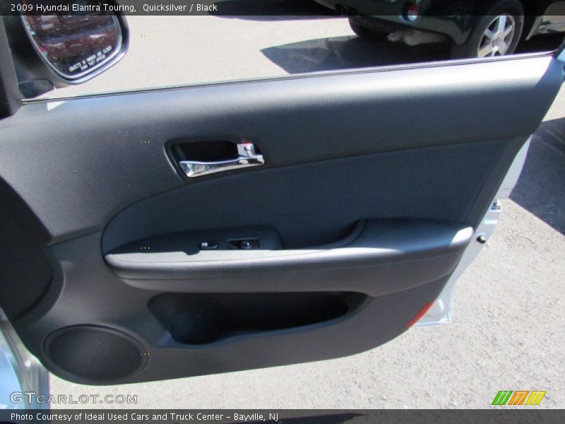 Quicksilver / Black 2009 Hyundai Elantra Touring