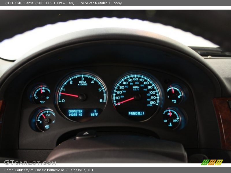  2011 Sierra 2500HD SLT Crew Cab SLT Crew Cab Gauges