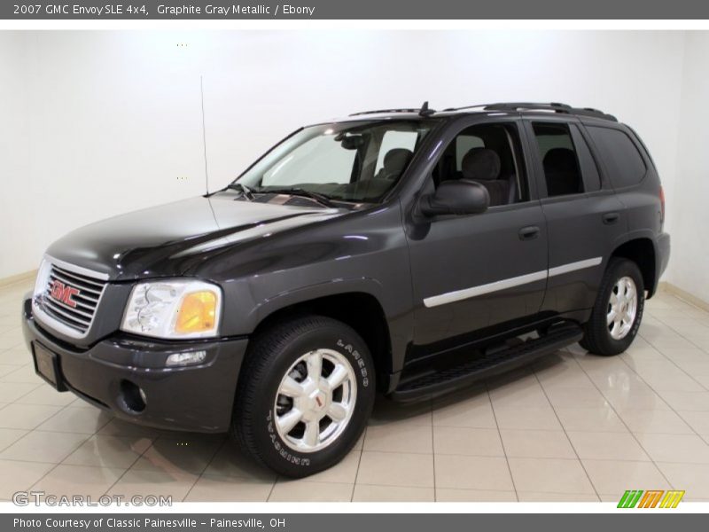 Graphite Gray Metallic / Ebony 2007 GMC Envoy SLE 4x4