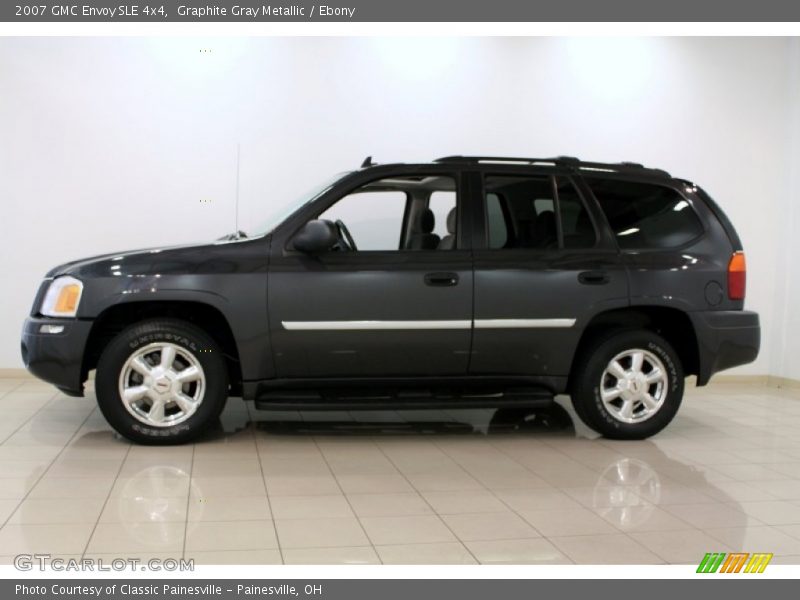 Graphite Gray Metallic / Ebony 2007 GMC Envoy SLE 4x4