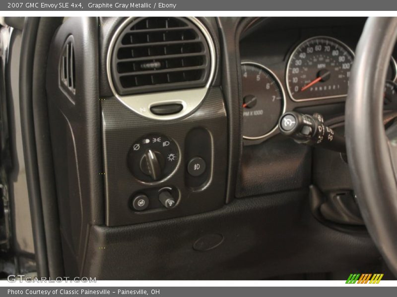 Graphite Gray Metallic / Ebony 2007 GMC Envoy SLE 4x4