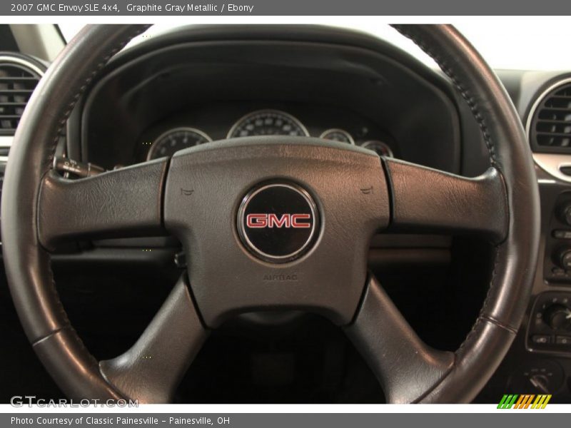 Graphite Gray Metallic / Ebony 2007 GMC Envoy SLE 4x4