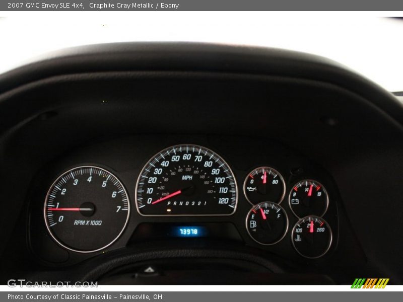 Graphite Gray Metallic / Ebony 2007 GMC Envoy SLE 4x4