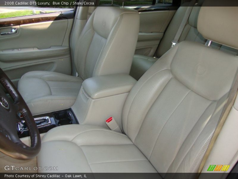 Blue Chip / Shale/Cocoa 2008 Cadillac DTS Luxury
