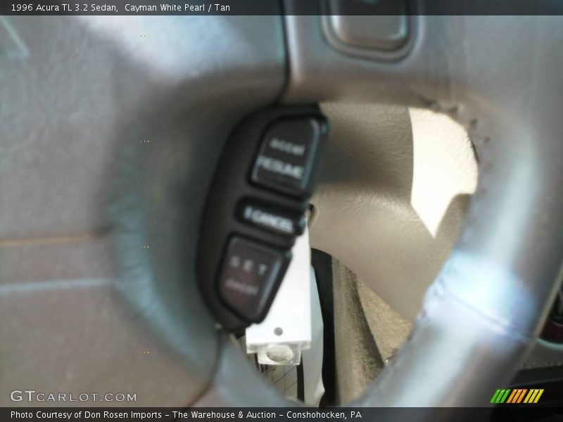 Cayman White Pearl / Tan 1996 Acura TL 3.2 Sedan