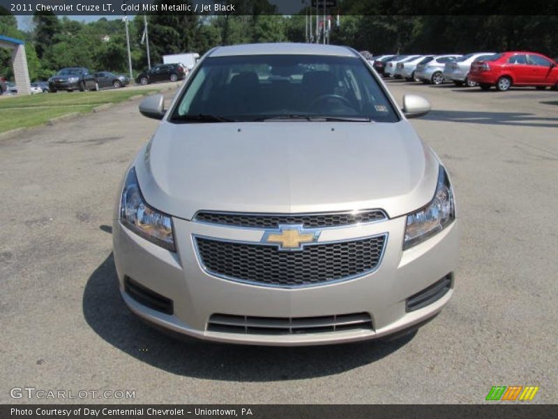 Gold Mist Metallic / Jet Black 2011 Chevrolet Cruze LT