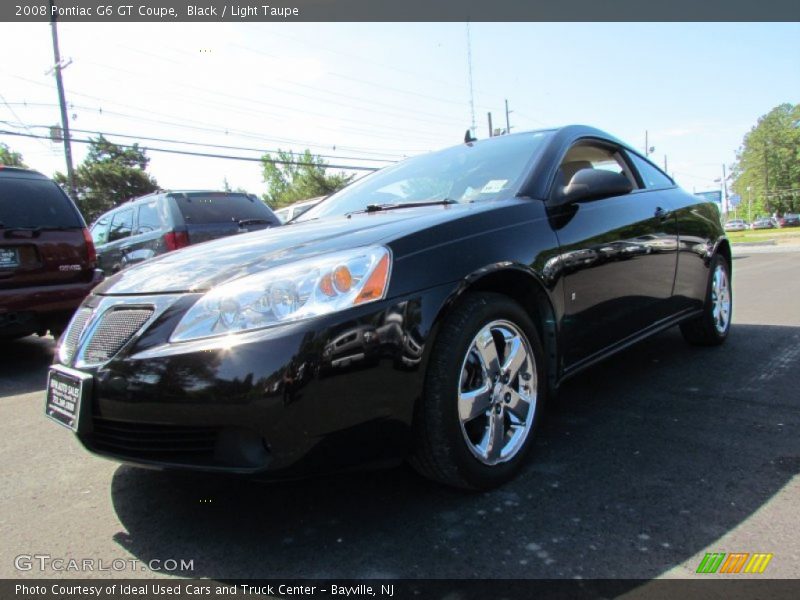 Black / Light Taupe 2008 Pontiac G6 GT Coupe