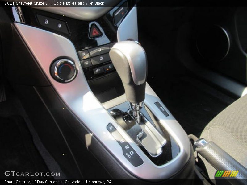 Gold Mist Metallic / Jet Black 2011 Chevrolet Cruze LT