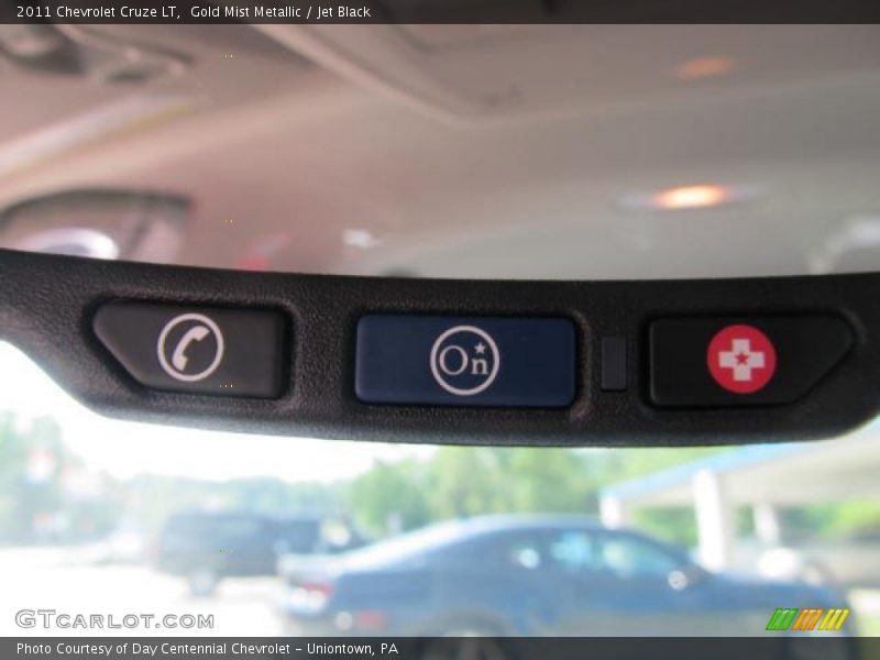 Gold Mist Metallic / Jet Black 2011 Chevrolet Cruze LT