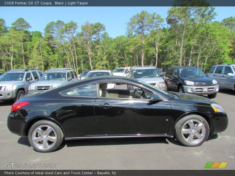 Black / Light Taupe 2008 Pontiac G6 GT Coupe