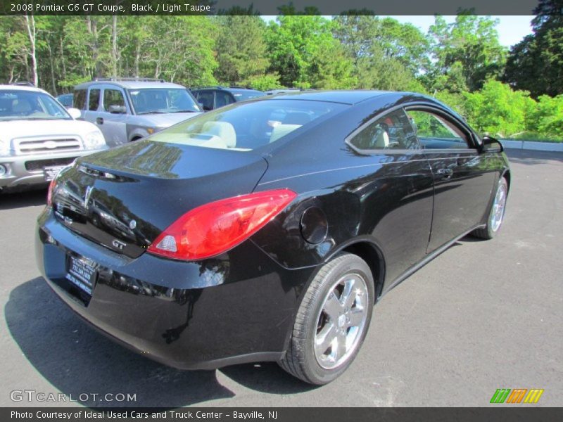Black / Light Taupe 2008 Pontiac G6 GT Coupe