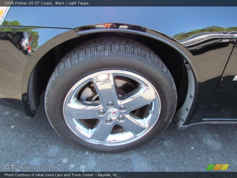 Black / Light Taupe 2008 Pontiac G6 GT Coupe