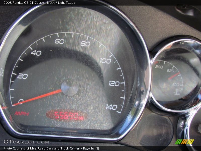 Black / Light Taupe 2008 Pontiac G6 GT Coupe