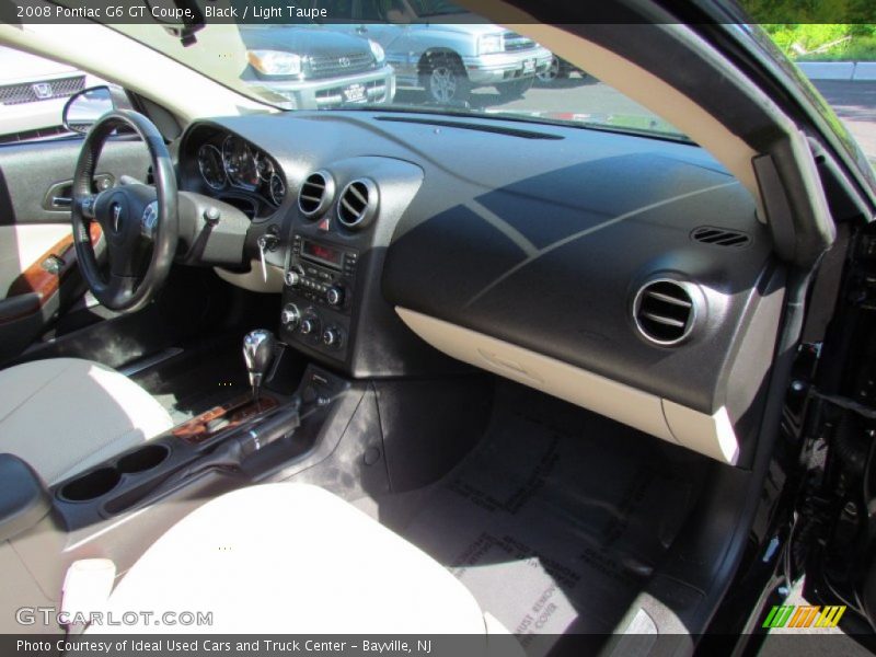 Black / Light Taupe 2008 Pontiac G6 GT Coupe