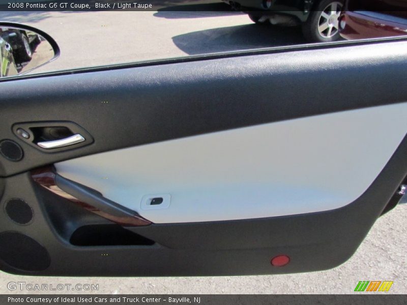 Black / Light Taupe 2008 Pontiac G6 GT Coupe
