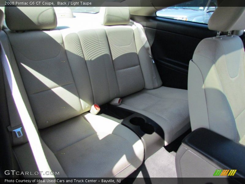 Black / Light Taupe 2008 Pontiac G6 GT Coupe