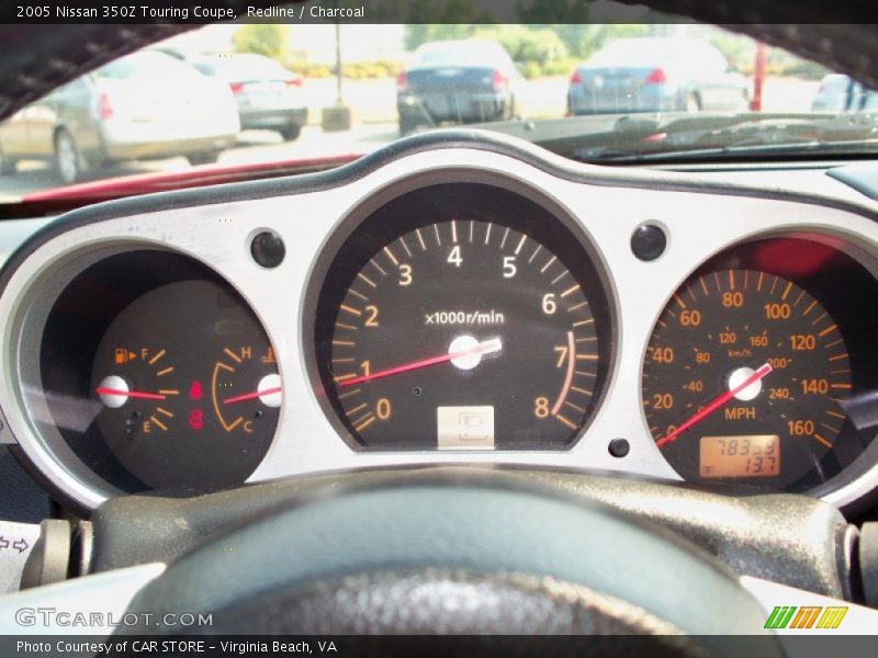 Redline / Charcoal 2005 Nissan 350Z Touring Coupe