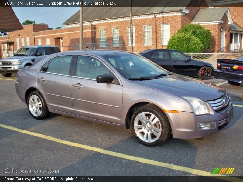Tungsten Grey Metallic / Charcoal Black 2006 Ford Fusion SEL
