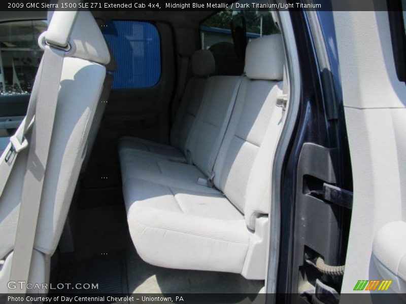 Midnight Blue Metallic / Dark Titanium/Light Titanium 2009 GMC Sierra 1500 SLE Z71 Extended Cab 4x4