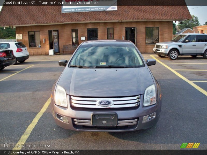 Tungsten Grey Metallic / Charcoal Black 2006 Ford Fusion SEL