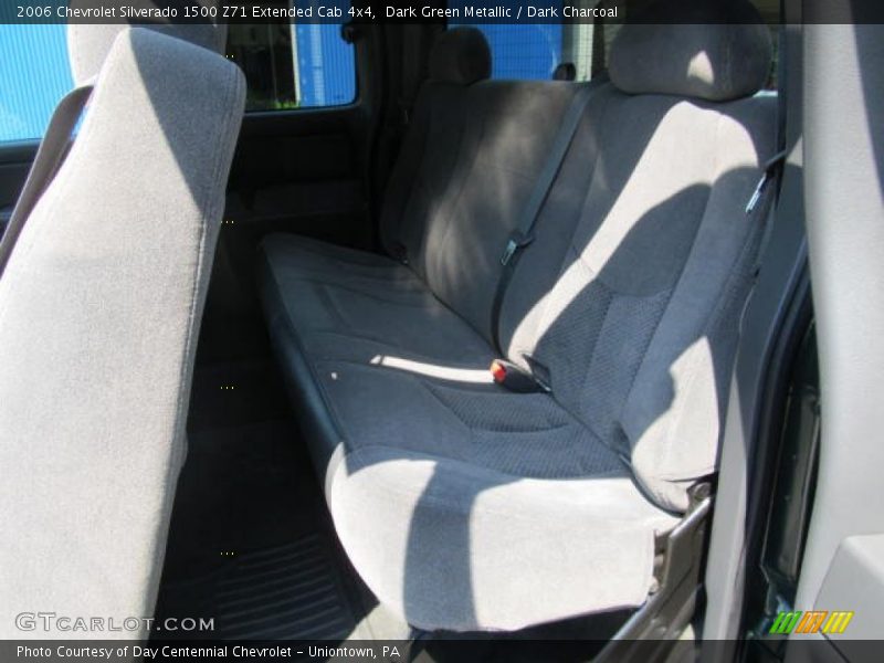 Dark Green Metallic / Dark Charcoal 2006 Chevrolet Silverado 1500 Z71 Extended Cab 4x4