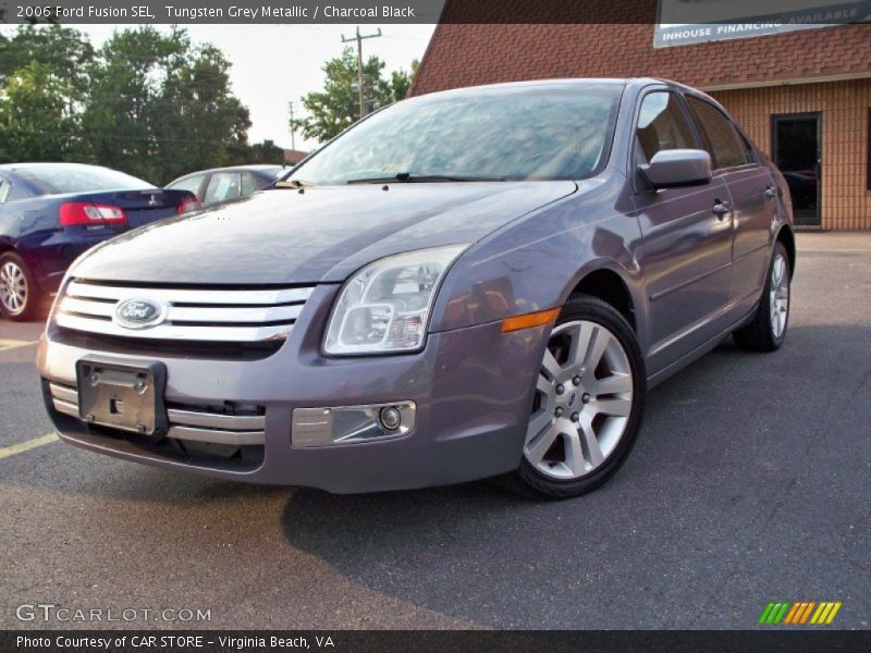 Tungsten Grey Metallic / Charcoal Black 2006 Ford Fusion SEL