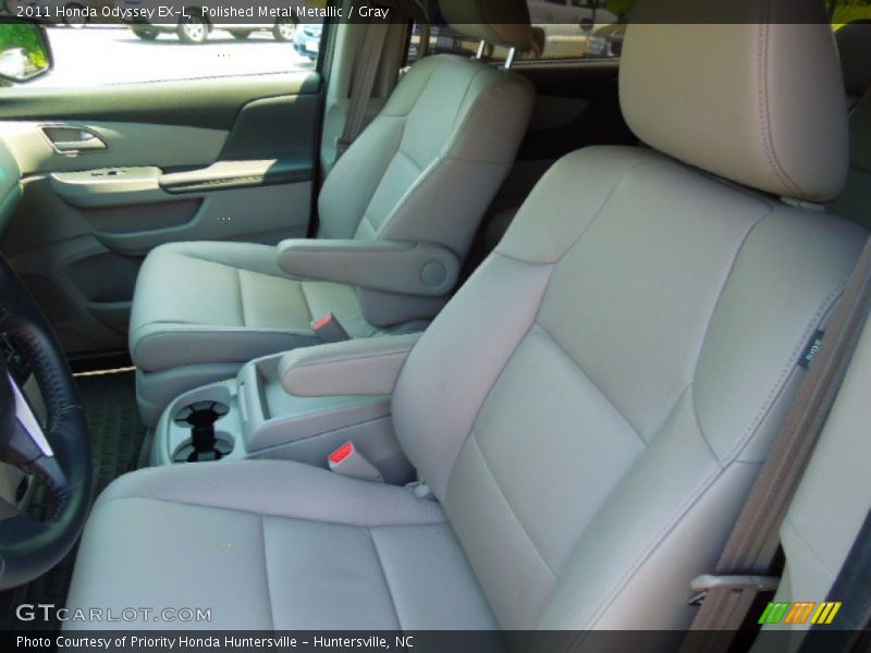 Polished Metal Metallic / Gray 2011 Honda Odyssey EX-L