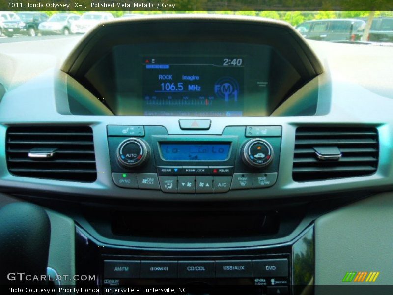 Polished Metal Metallic / Gray 2011 Honda Odyssey EX-L
