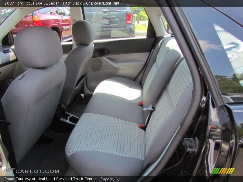 Rear Seat of 2007 Focus ZX4 SE Sedan