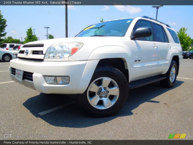 Natural White / Taupe 2003 Toyota 4Runner SR5 4x4