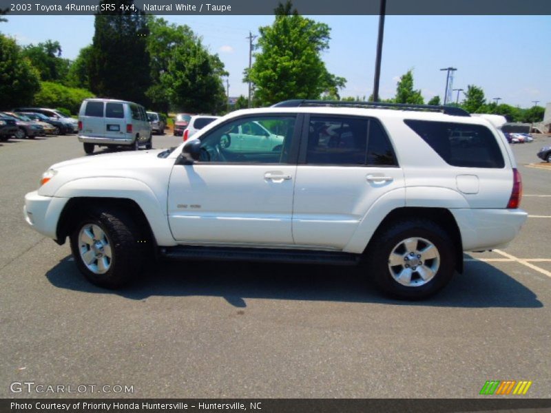 Natural White / Taupe 2003 Toyota 4Runner SR5 4x4