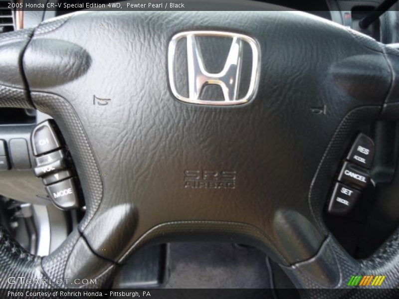 Pewter Pearl / Black 2005 Honda CR-V Special Edition 4WD