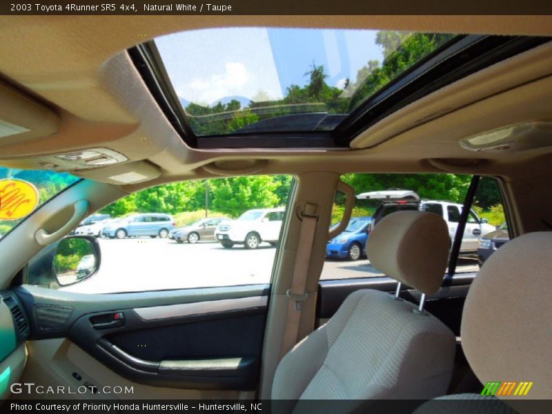 Natural White / Taupe 2003 Toyota 4Runner SR5 4x4
