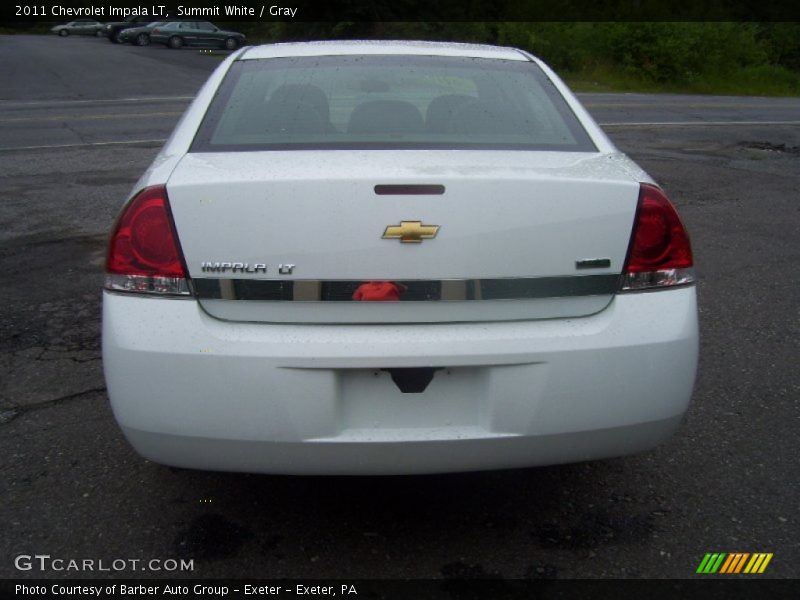 Summit White / Gray 2011 Chevrolet Impala LT