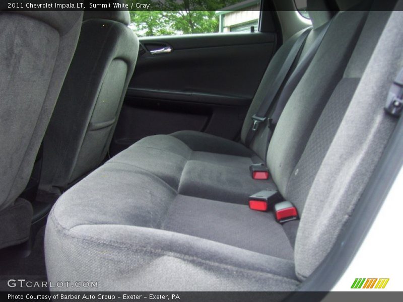Summit White / Gray 2011 Chevrolet Impala LT