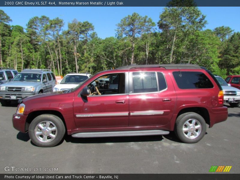 Monterey Maroon Metallic / Light Oak 2003 GMC Envoy XL SLT 4x4