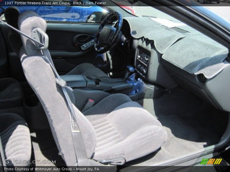 Black / Dark Pewter 1997 Pontiac Firebird Trans Am Coupe