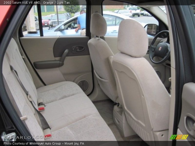Orange / Light Tan 2002 Saturn VUE V6 AWD