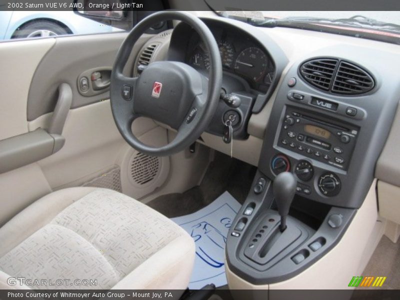 Orange / Light Tan 2002 Saturn VUE V6 AWD