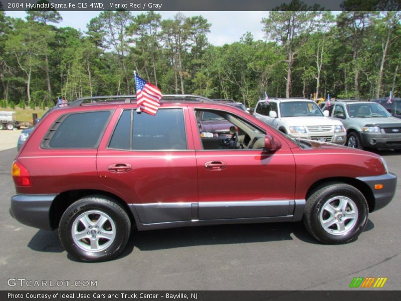  2004 Santa Fe GLS 4WD Merlot Red