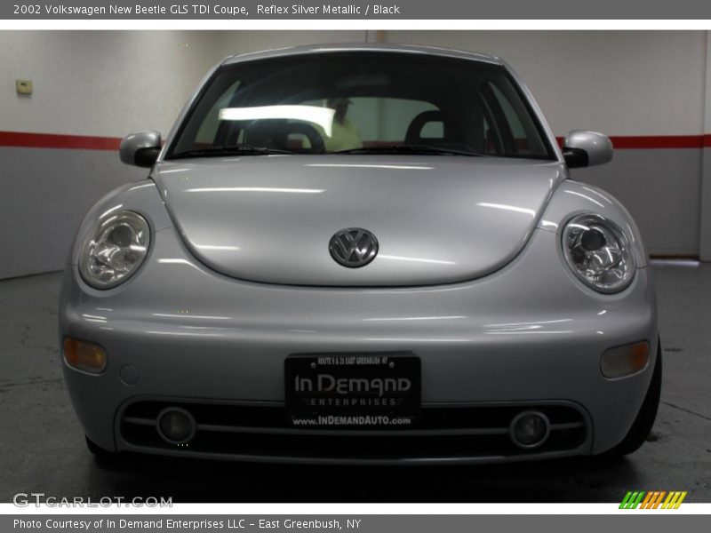 Reflex Silver Metallic / Black 2002 Volkswagen New Beetle GLS TDI Coupe